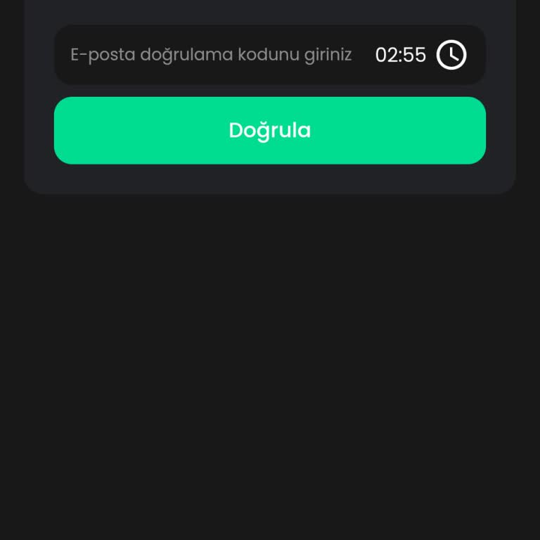 Doğrulama Kodu Problemi Ve Yetersiz Destek