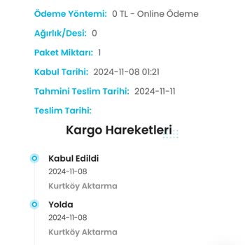 Kargoist Sarıyer Şubesi: İki Gönderim De Teslim Edilmeden İade Edildi!