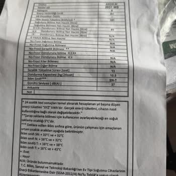 Arçelik Dipfriz Kapak Sorunu