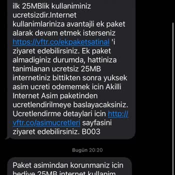 İnternet Aşım Ücretleri Sorunu