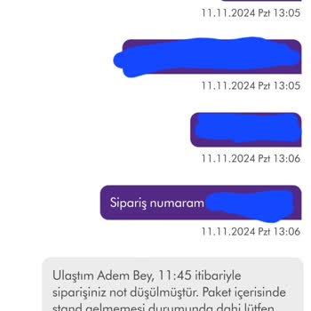 Dyson Ayaklı Ünite Hediyesi Sorunu