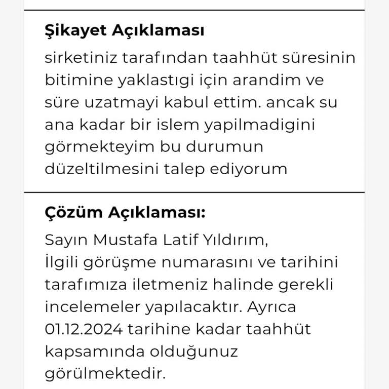 Kablo Net'ten Söz Verilen Fiyatın Üzerine Çıkan Tarife