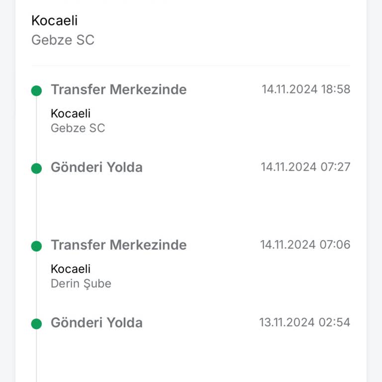 Kargom Neden İstanbul'dan Kocaeli'ye Gitti?