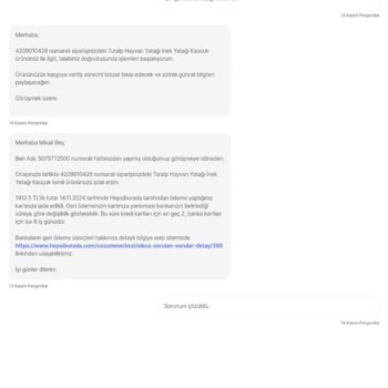 Hepsiburada'nın Satıcıyla İletişim Sorunu Ve İptal Edilen Sipariş