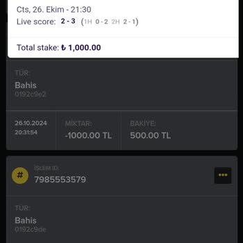 Betturkey Bahis Sitesinde Kupon Karmaşası!