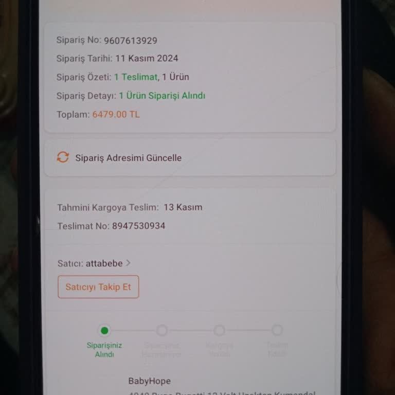 Siparişim Neden Hâlâ Kargoya Verilmedi?