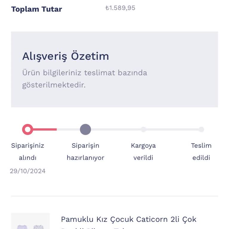 Penti'den Siparişim 16 Gündür Hazırlanmıyor!
