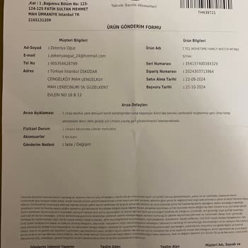 Teknosa'dan Aldığım Çocuk Saati Sürekli Arızalanıyor