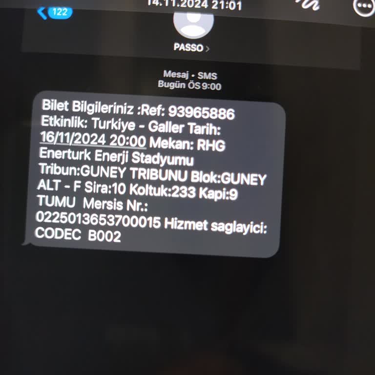Yanlış Tribün Bileti: Aldatılmış Hissediyorum