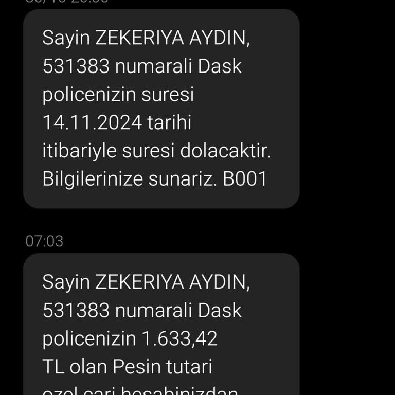 Satılan Ev İçin Haksız DASK Primi Kesintisi