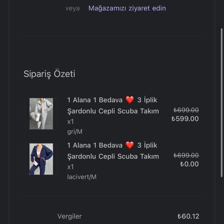 Sipariş Kampanyasında İletişim Sorunu