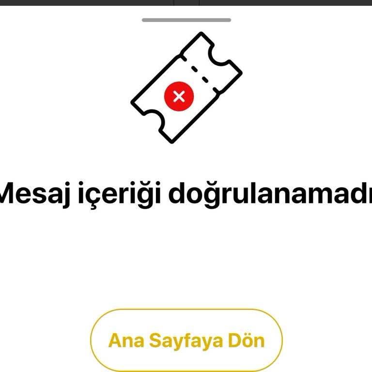Satın Alma Sorunu: Uygulama Hatası Bilet Alımını Engelliyor