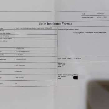 Skechers Ayakkabıda 2 Ayda Çatlama Sorunu