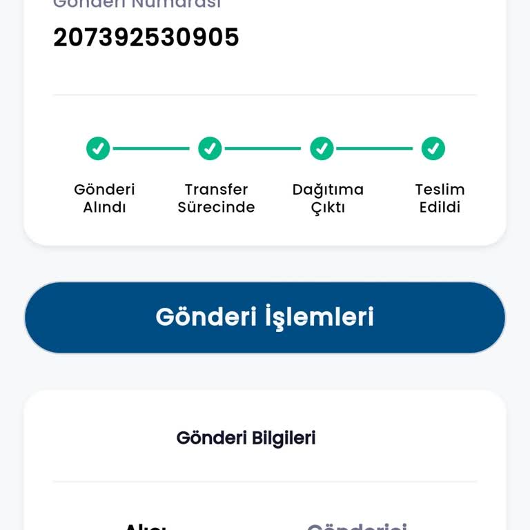 Kayıp Ürün Ve Yanlış Teslimat Sorunu