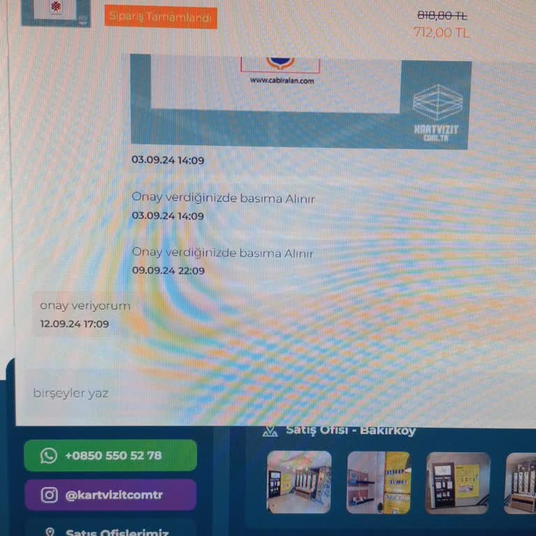 Kartvizit Siparişim Neden Hâlâ Gelmedi?