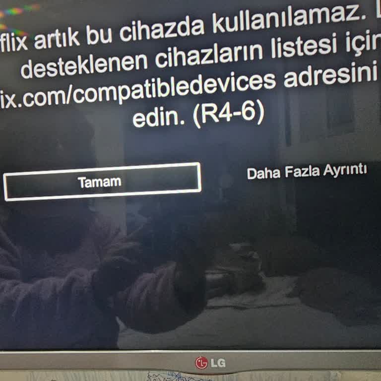 Netflix'in LG Televizyonlarda Aniden Kapanması