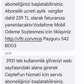 İzinsiz Abonelik Ve Para İadesi Talebi