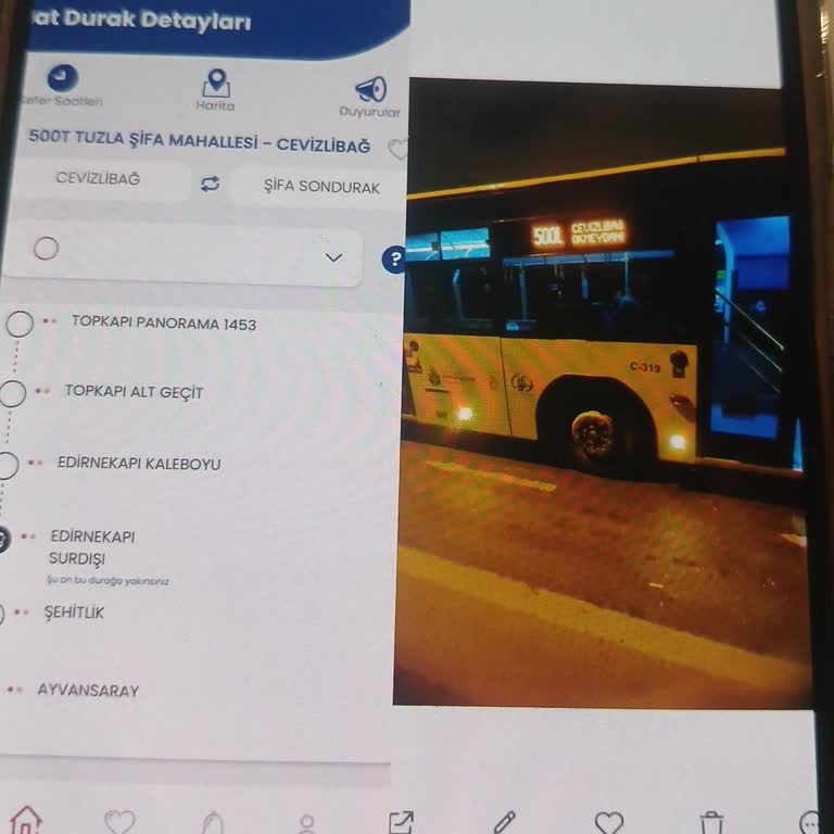 500T Otobüslerinin Yanlış Gösterilmesi Sorunu