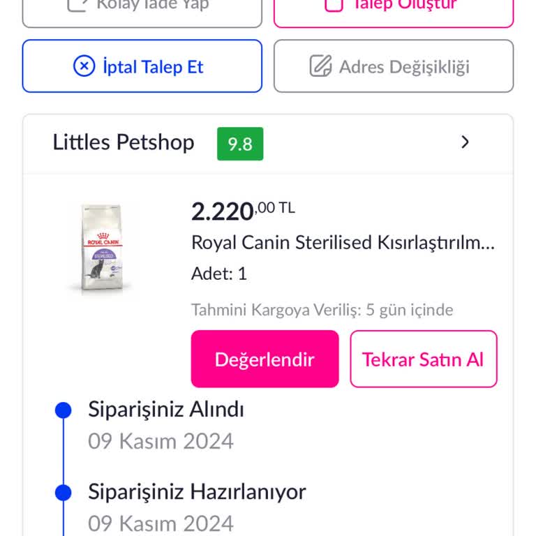 Kedi Maması Siparişim Neden Hâlâ Gelmedi?