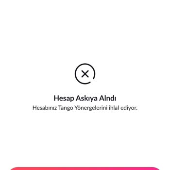 Tonga Hesabım Askıya Alındı, Engelin Kaldırılmasını İstiyorum