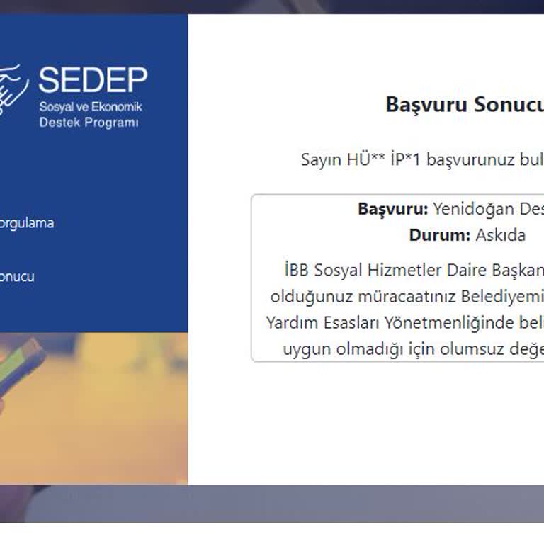 İBB Yardım Başvurusu Askıya Alındı Bilgilendirme Eksikliği