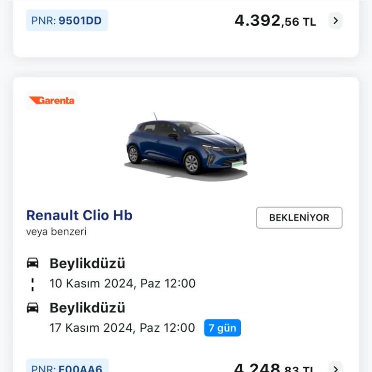 Araç Rezervasyonunda İptal Ve İade Sorunu