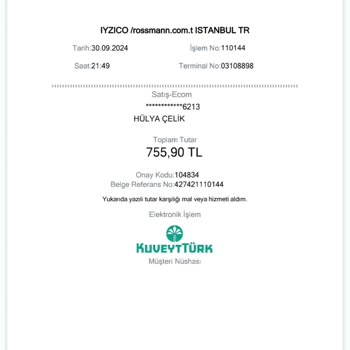 Rossmann Ücret İadesini 45 Gündür Yapmıyor