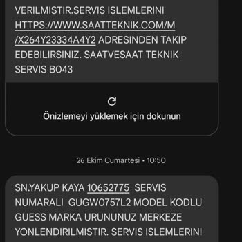 Evlilik Yıl Dönümünde Hayal Kırıklığı: Su Geçiren Saat Ve Uzayan Servis Süreci