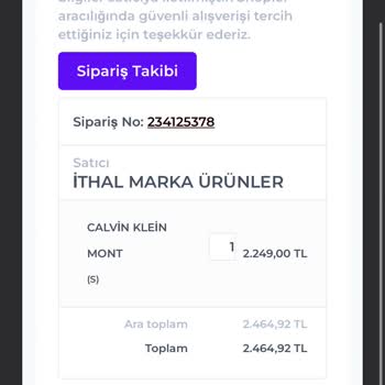 Siparişim Gönderilmedi, İletişim Kurulamıyor
