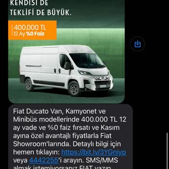 Fiat Reklam Mesajlarıyla Sürekli Rahatsızlık