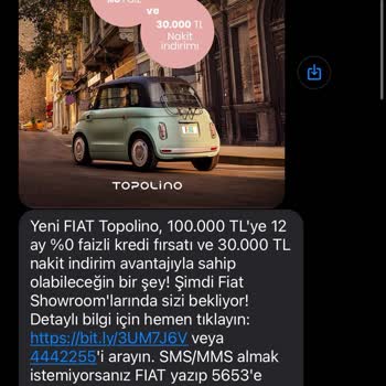 Fiat Reklam Mesajlarıyla Sürekli Rahatsızlık