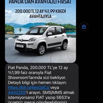 Fiat Reklam Mesajlarıyla Sürekli Rahatsızlık