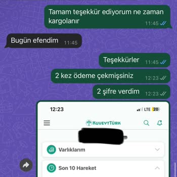 Yanıltıcı Ödeme Yöntemiyle İki Kez Çekim Yapıldı