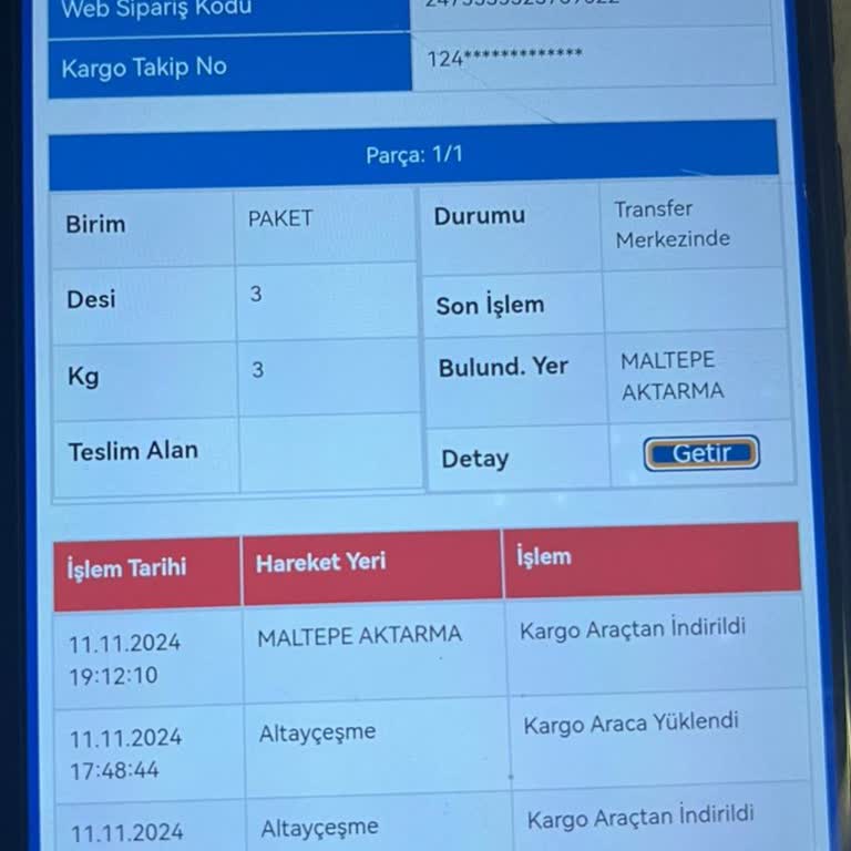 Kargolarımın Teslimatı Gecikti