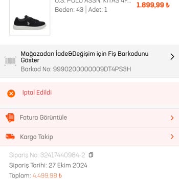 İndirim Kuponu Sorunu Ve Müşteri Hizmetleri Cevapsızlığı