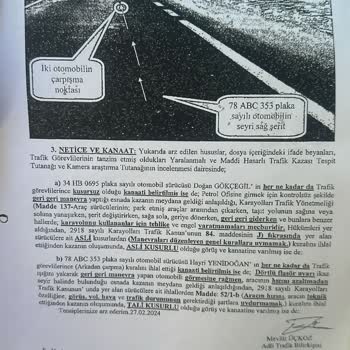 Sigorta Mağduriyeti: Eksper Raporu Tanınmıyor