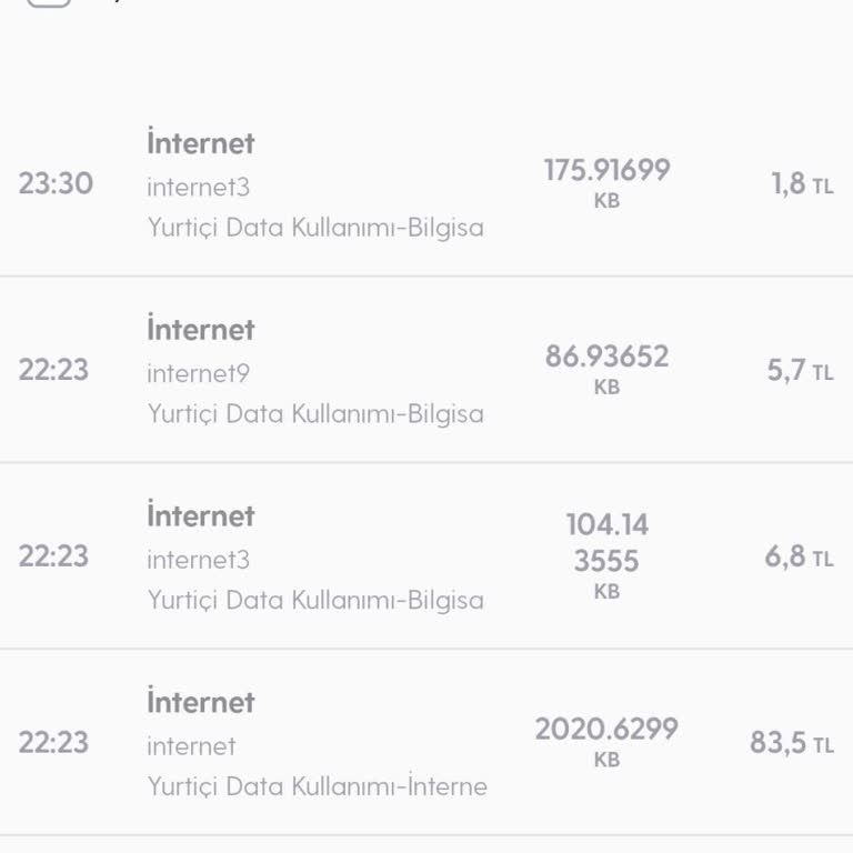 Turkcell'den Yüksek İnternet Ücreti Şoku