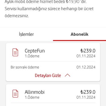 Mobil Ödemelerde Bilgim Dışında İşlemler Ve Müşteri Hizmetleri Sorunu
