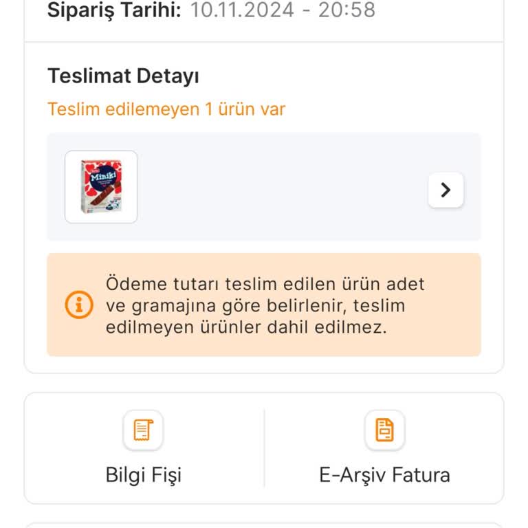 Migros Sanal Market'te Alternatif Ürün Sorunu Ve Müşteri Hizmetleri Eksikliği