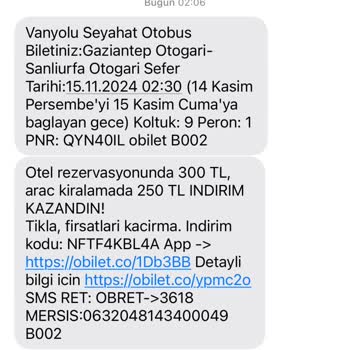 Otobüs Saatine Uymayan Firma Ve İletişim Sorunu