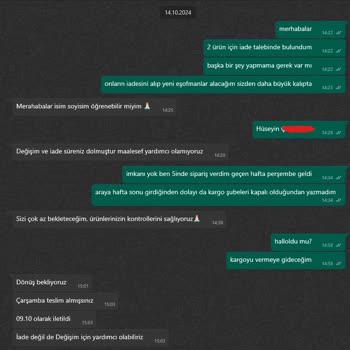 İade Sürecinde Yaşanan Zorluklar Ve İletişim Problemleri