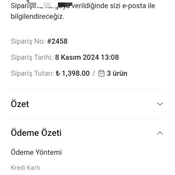 Heperkekwear'dan Siparişlerim Nerede