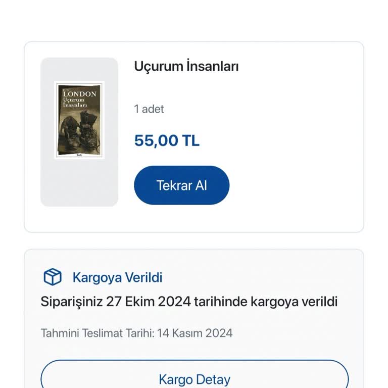 Kitap Siparişim 17 Gündür Teslim Edilmedi