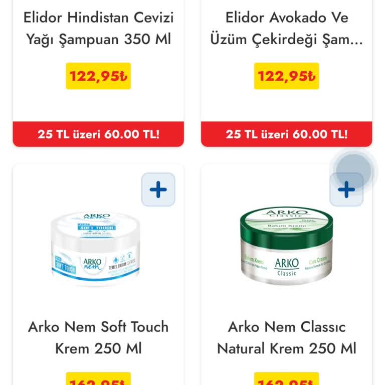 Şok Market'te Şaşırtan Arko Krem Fiyatlandırması