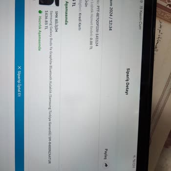Stokta Olmayan Ürün İçin Sipariş Sorunu