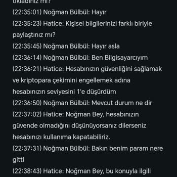BTCTurk Hesabımda Gizemli Para Kaybı