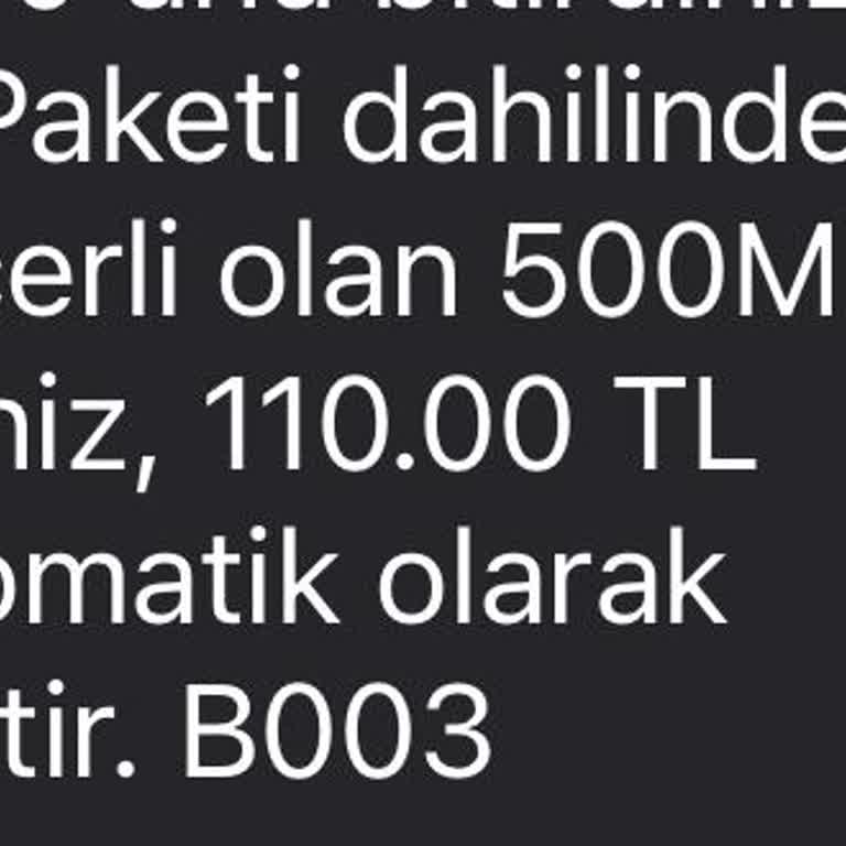 İzinsiz İnternet Paketi Tanımlaması