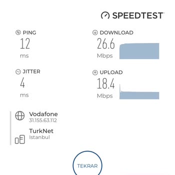 Vodafone İnternet Hızı Ve Hizmet Kalitesi Sorunu
