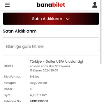 Yanlış Tribün Biletleri Ve Mağduriyet