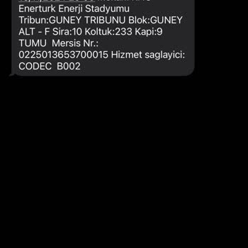 Yanlış Tribün Biletleri Ve Mağduriyet